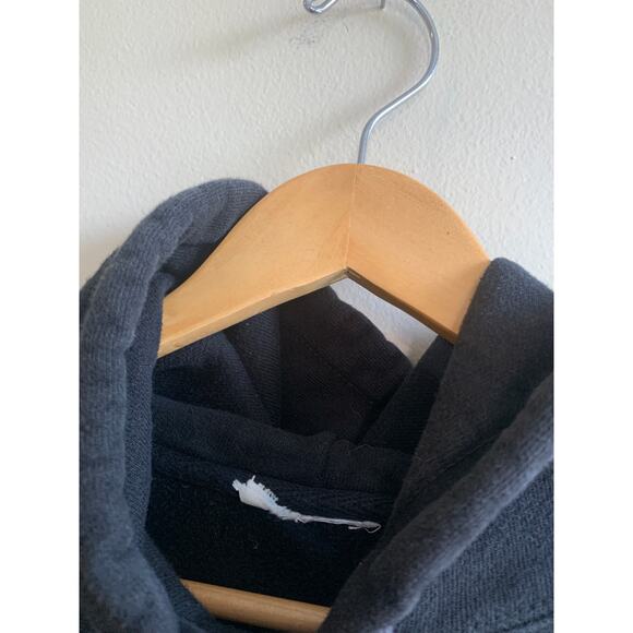 Champion Black Hoodie with Red and White Accents - Picture 4 of 5